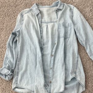 Light Blue Denim Shirt